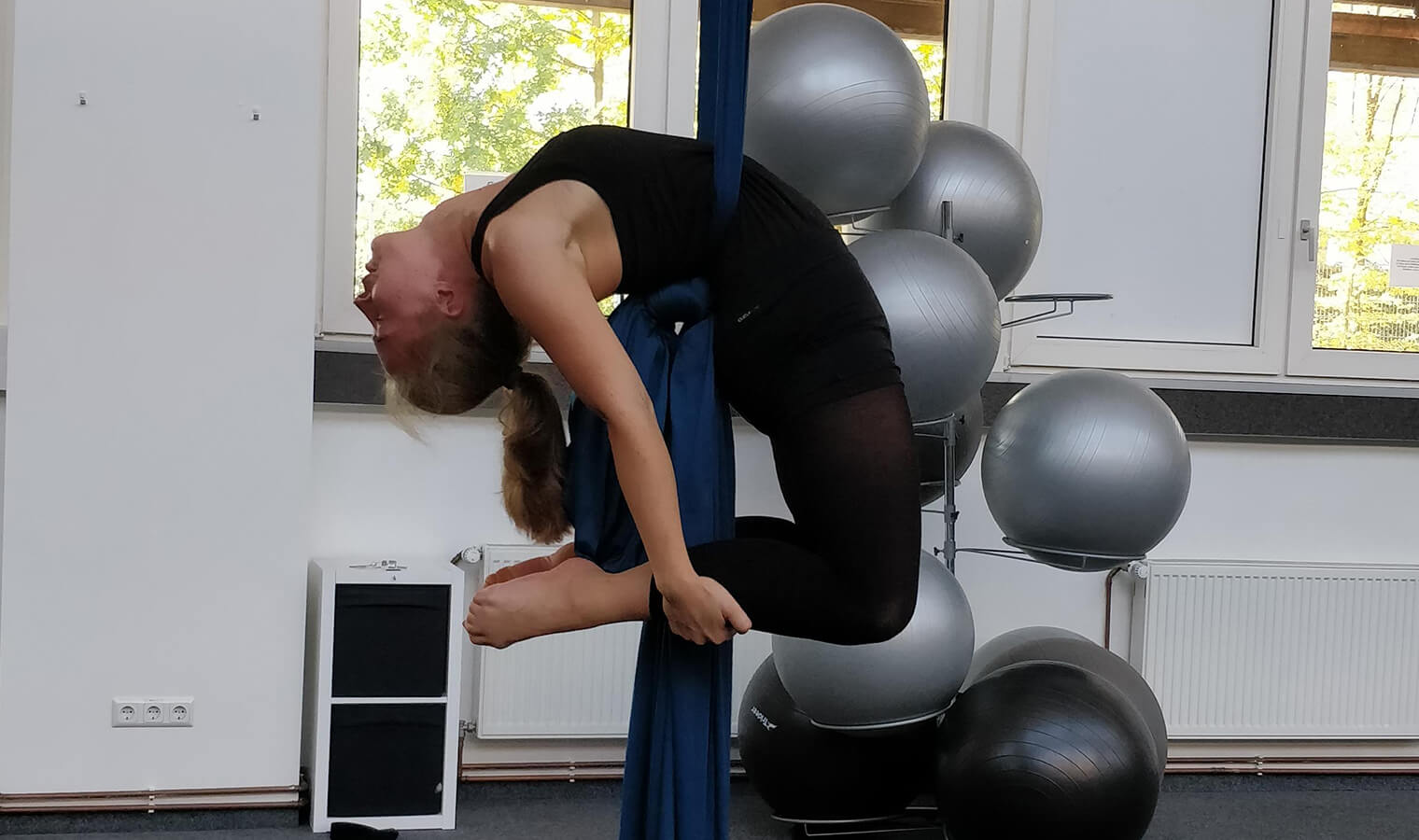 Luftartistik Tuch - Leichte Akrobatik-Hängematte Für Fitness & Training Zu Hause